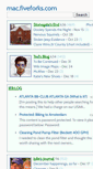 Mobile Screenshot of mac.fiveforks.com